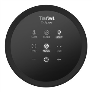 Tefal Eclipse 2in1, 120 м³/ч, серый - Очиститель воздуха и вентилятор