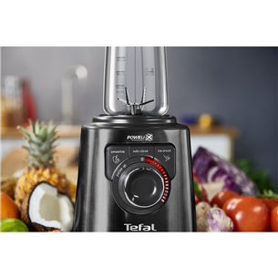 Tefal Perfect Mix+, 1200 W, 1.5 L + 600 ml, black - Blender + bottle