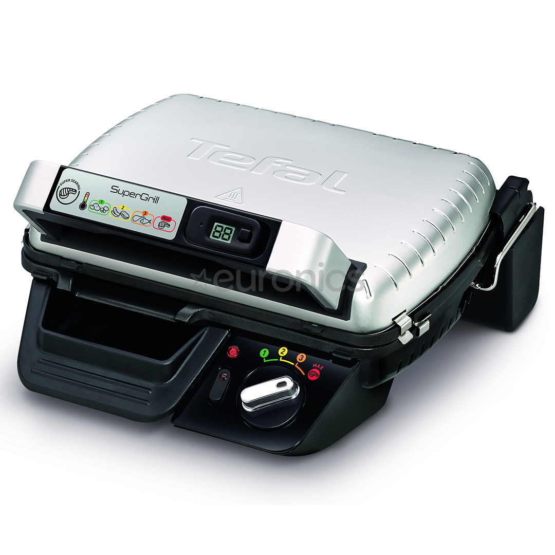 Tefal Supergrill, 2000 W, roostevaba teras - Lauagrill