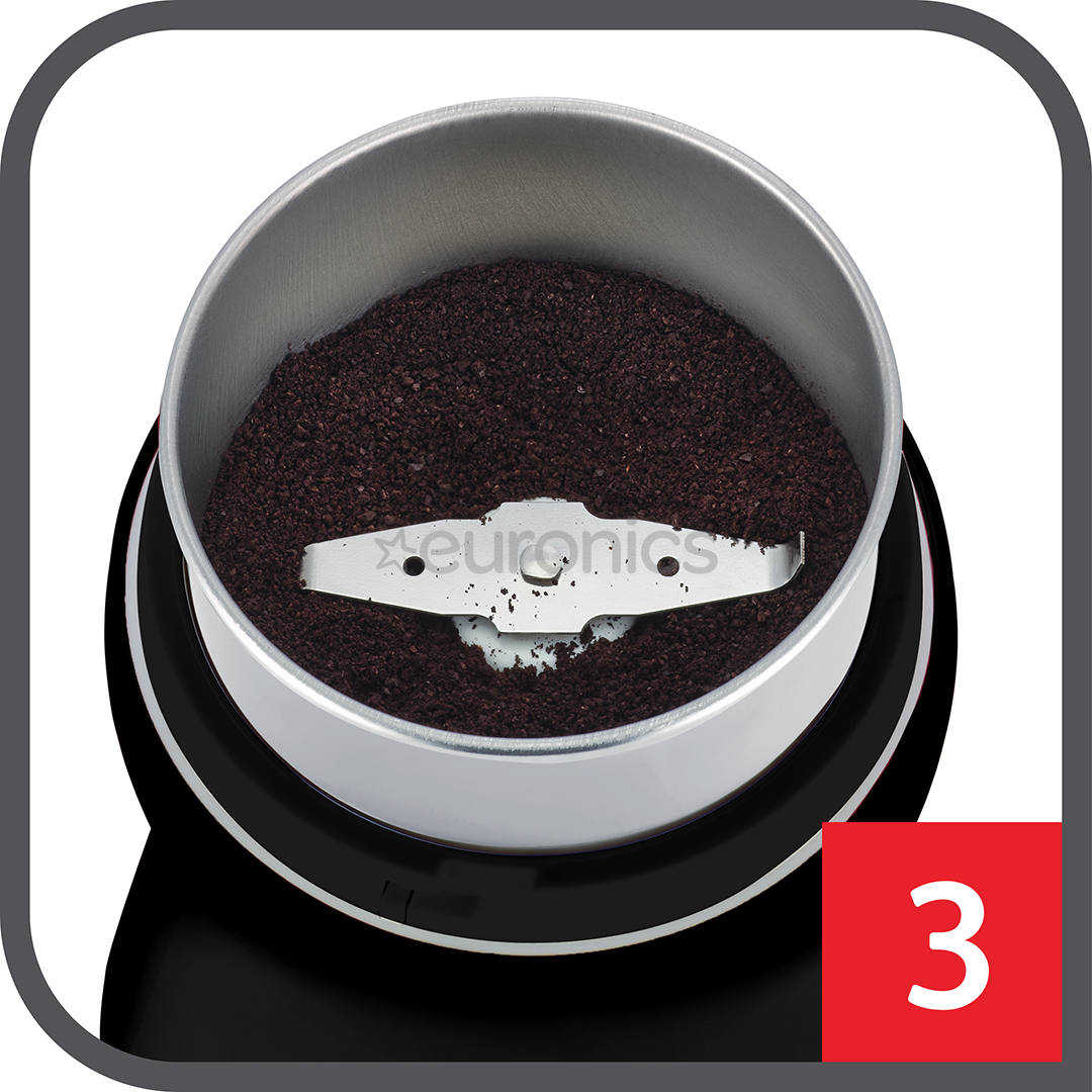 Tefal, 180 W, black - Coffee grinder