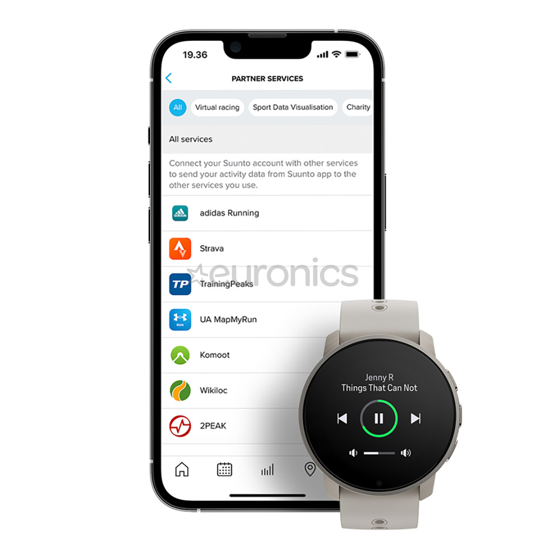 Suunto 9 Peak Pro, titan/sand- Sports watch