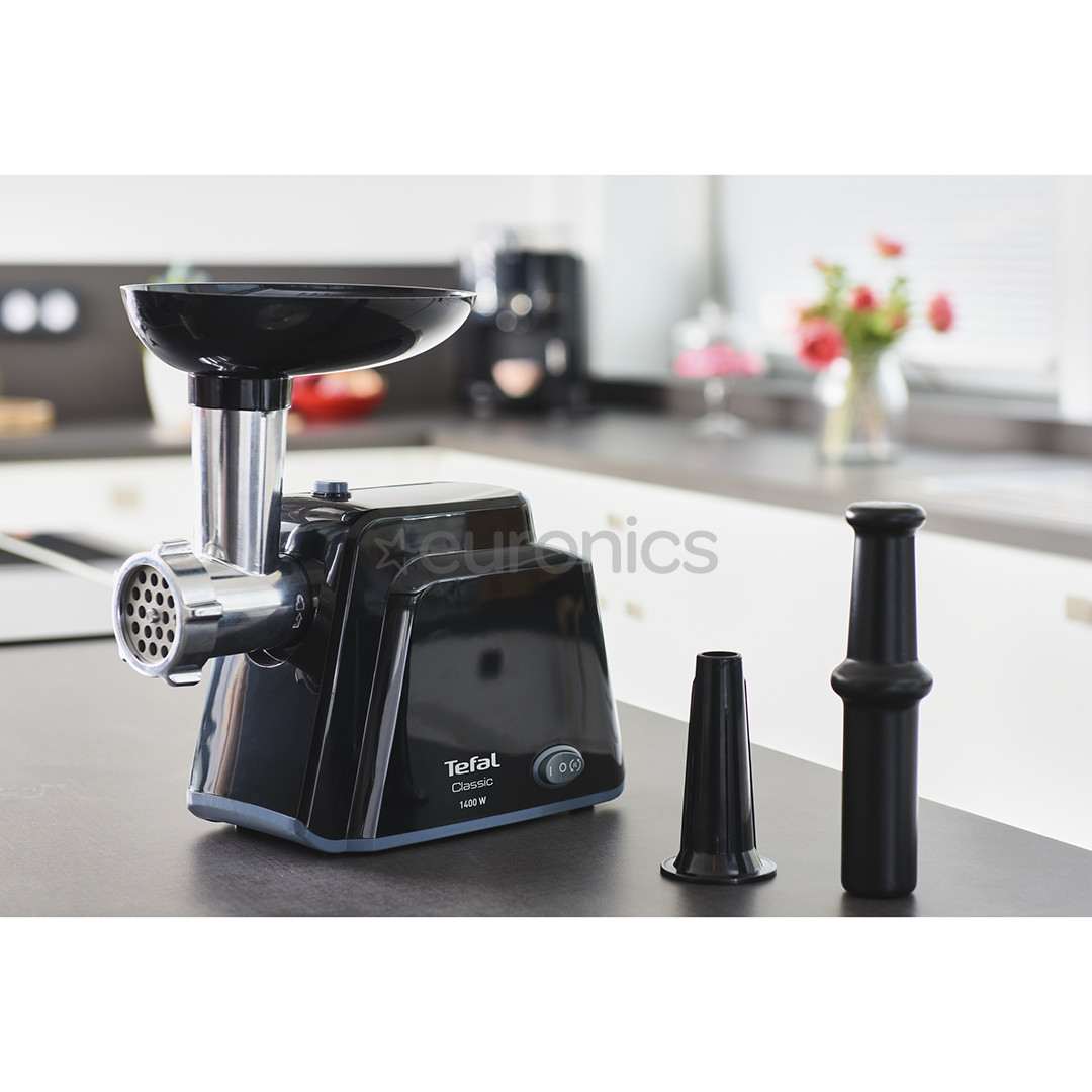 Tefal Classic, 1400 Вт, черный - Мясорубка