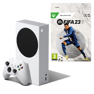 Microsoft Xbox Series S All-Digital, 512 GB + FIFA 23 - Mängukonsool 889842651379
