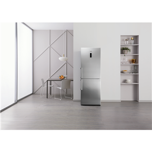 Whirlpool, NoFrost, 462 L, height 196 cm, inox - Refrigerator