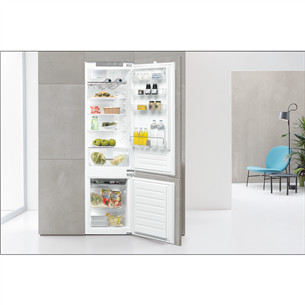 Whirlpool, 306 L, height 194 cm - Built-in Refrigerator