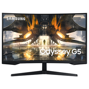 Samsung G5, curved, 27'', WQHD, 165 Hz, LED VA, black - Monitor LS27AG550EUXEN
