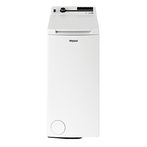 Whirlpool, ZenTechnology, 7 kg, depth 60 cm, 1200 rpm - Top Load Washing Machine TDLRB7222BS