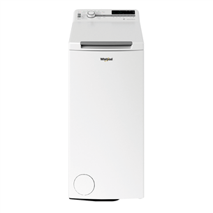 Whirlpool, 7 kg, depth 60 cm, 1200 rpm - Top Load Washing Machine TDLR7221BS