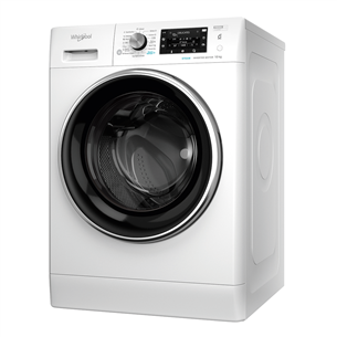 Whirlpool, 10 kg, depth 60.5 cm, 1400 rpm, white - Front Load Washing Machine