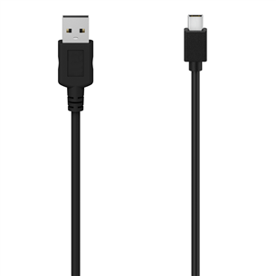 Hama Essential Line, USB-A - USB mini, gold plated, 1,5 m, black - Cable 00300068