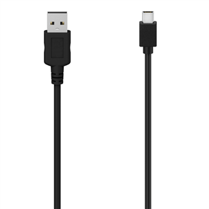 Hama Essential Line, USB-A - USB mini, gold plated, 1,5 m, black - Cable