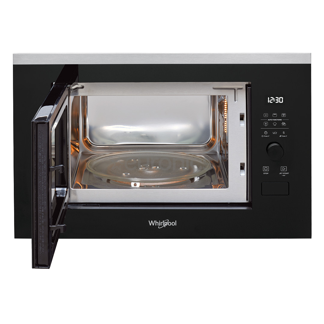 Whirlpool, 25 L, 900 W, must - Integreeritav mikrolaineahi grilliga