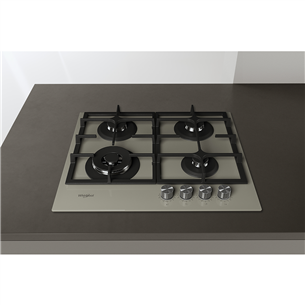 Whirlpool, width 59 cm, beige - Built-in Gas Hob