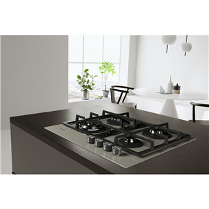 Whirlpool, width 59 cm, beige - Built-in Gas Hob