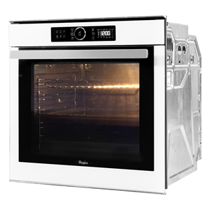 Whirlpool, 73 L, valge - Integreeritav ahi