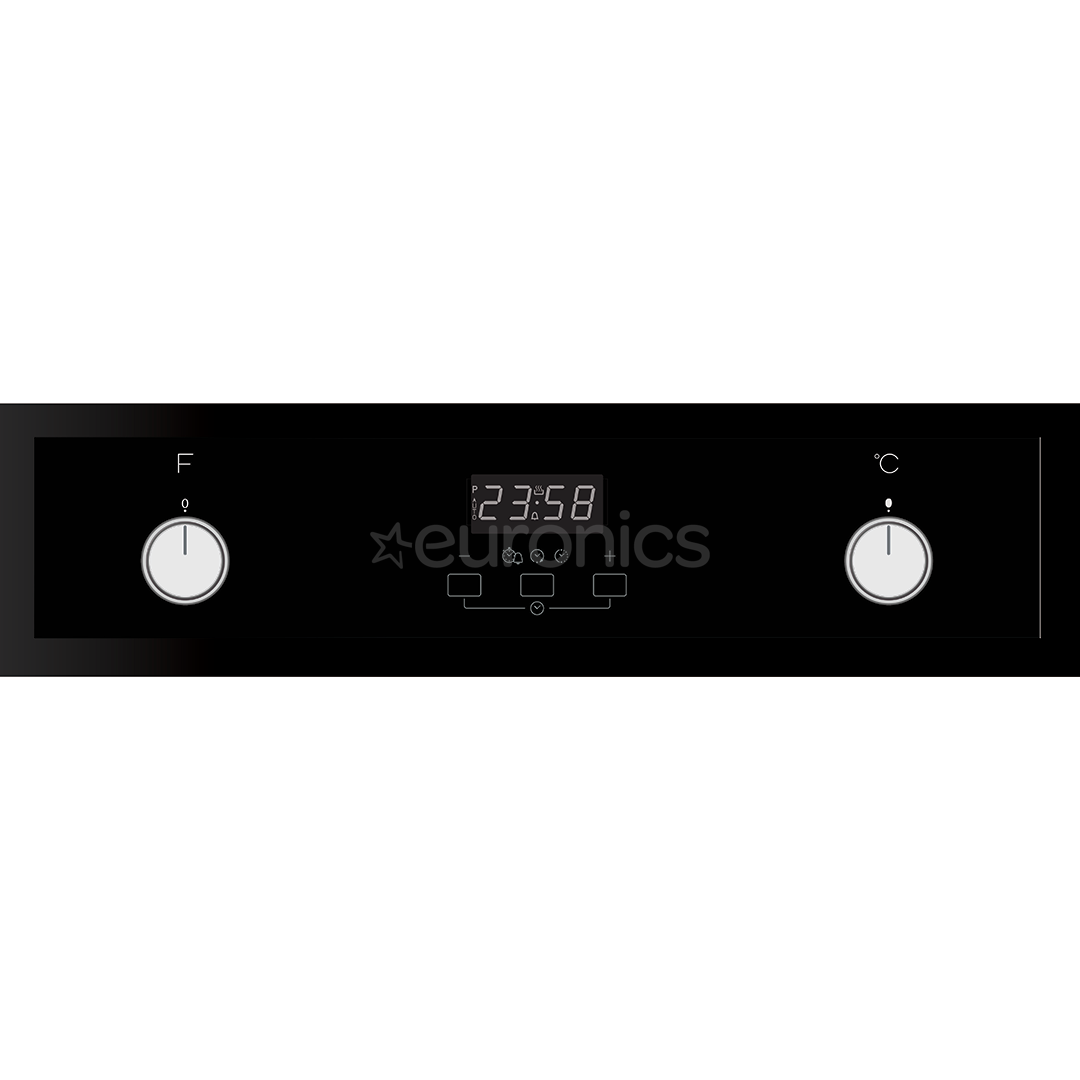 Whirlpool, 65 L, black - Built-in Oven