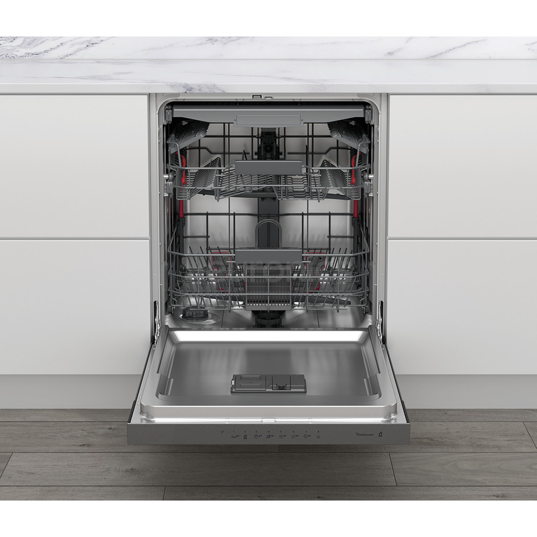 Whirlpool, 14 place settings - Built-in Dishwasher