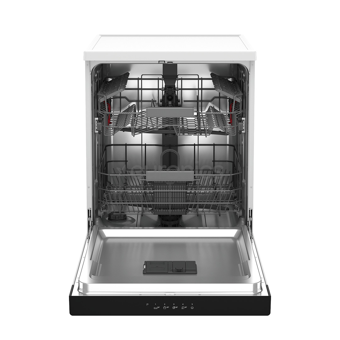 Whirlpool, 14 комплектов посуды, белый - Отдельностоящая посудомоечная машина