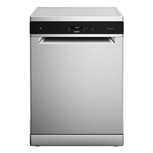 Whirlpool, 14 place settings, silver - Freestanding Dishwasher