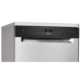 Whirlpool, 14 place settings, silver - Freestanding Dishwasher