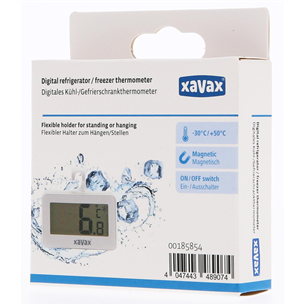 Xavax, digital, white - Refrigerator/Freezer Thermometer
