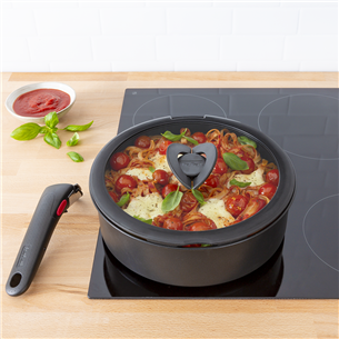 Tefal Ingenio, 16/18/20 cm - Klaaskaaned