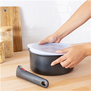 Tefal Ingenio, 16/18/20 cm - Plastikust kaaned