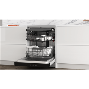 Whirlpool, 14 place settings, inox - Freestanding Dishwasher