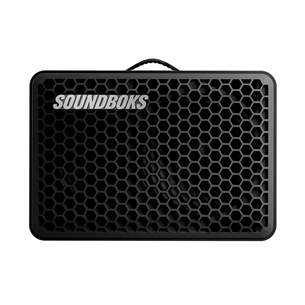 Soundboks Go, must - Kaasaskantav kõlar 11-SBGO-B-1BB-EU