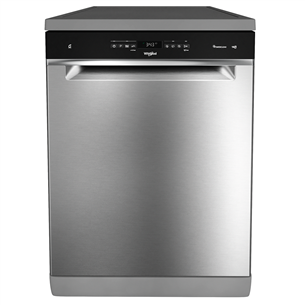 Whirlpool, 15 place settings, inox - Freestanding Dishwasher