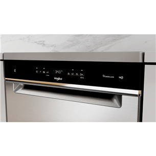 Whirlpool, 15 place settings, inox - Freestanding Dishwasher