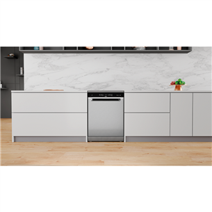 Whirlpool, 15 place settings, inox - Freestanding Dishwasher