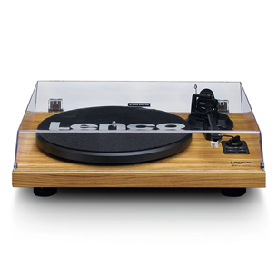 Lenco LS-500, walnut - Turntable with speakers