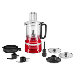 KitchenAid, 2,1 L, punane - Köögikombain