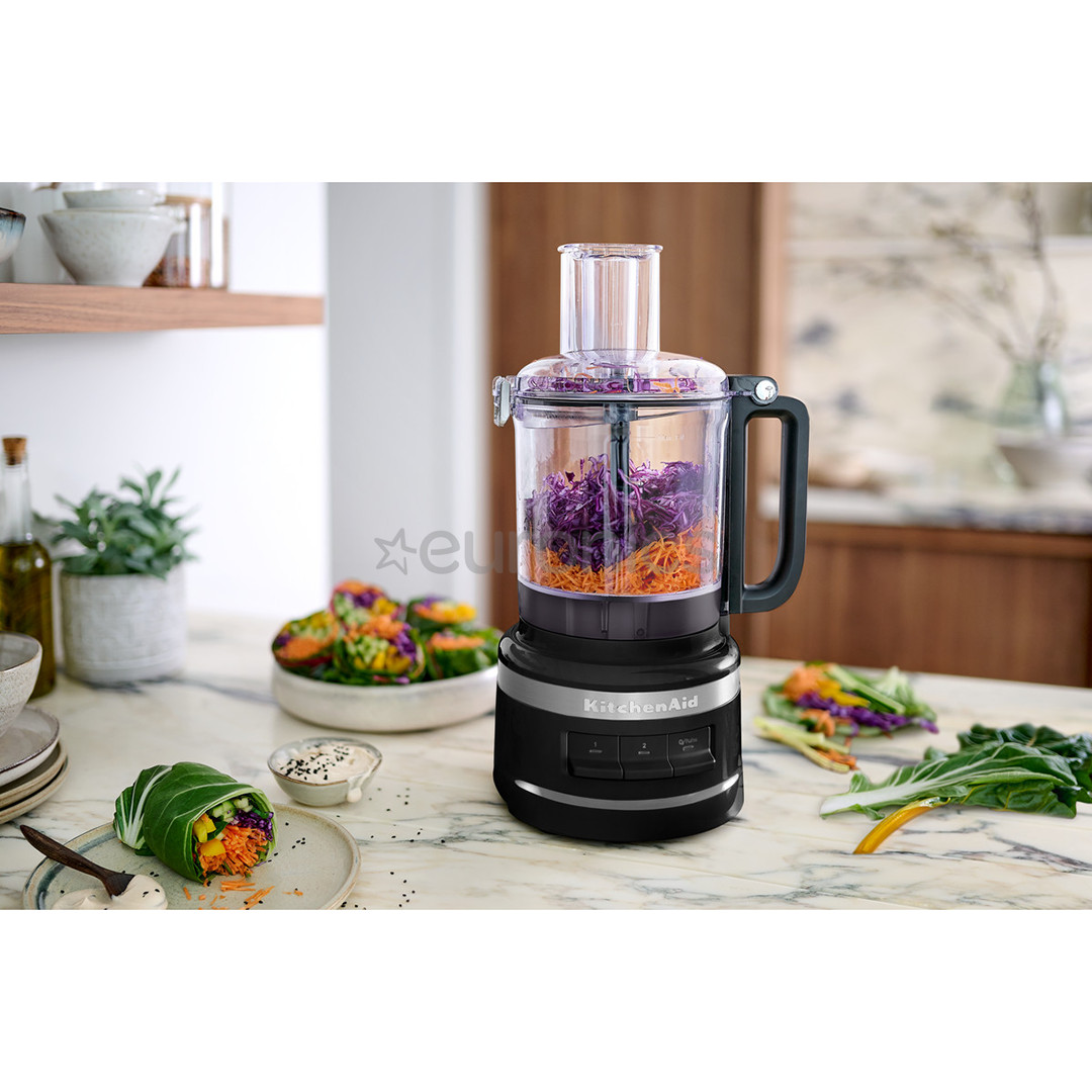 KitchenAid, 2,1 L, black - Food processor