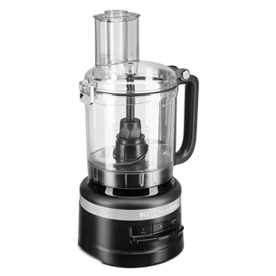 KitchenAid, 2,1 L, mattmust - Köögikombain