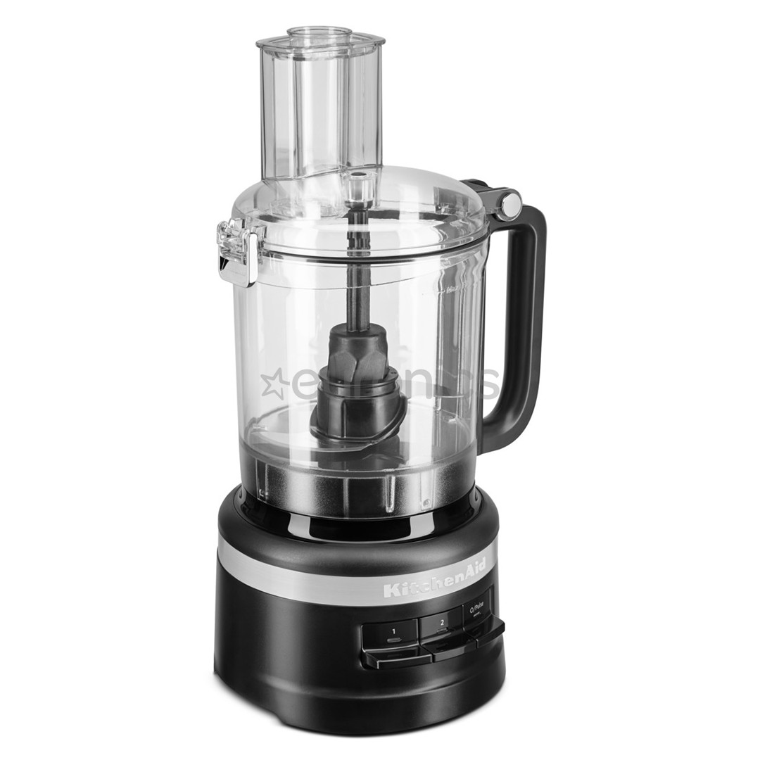 KitchenAid, 2,1 л, матовый черный - Кухонный комбайн