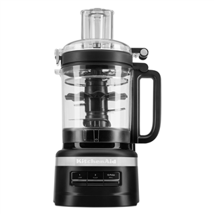 KitchenAid, 2,1 L, mattmust - Köögikombain