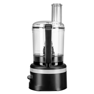 KitchenAid, 2,1 L, mattmust - Köögikombain