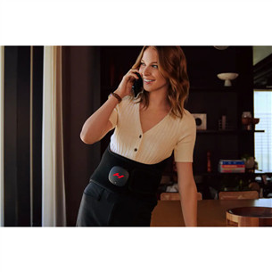 Hyperice Venom 2 Back, must - Massaaživöö seljale