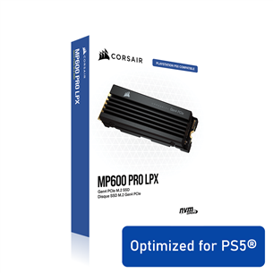 Corsair MP600 PRO LPX 1 TB for PS5 - SSD CSSD-F1000GBMP600PLP