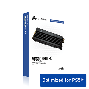 Corsair MP600 PRO LPX 1 ТБ для PS5, черный - SSD