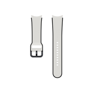 Samsung Galaxy Watch5 Sport Band M/L, white - Watch Band ET-STR91LJEGEU