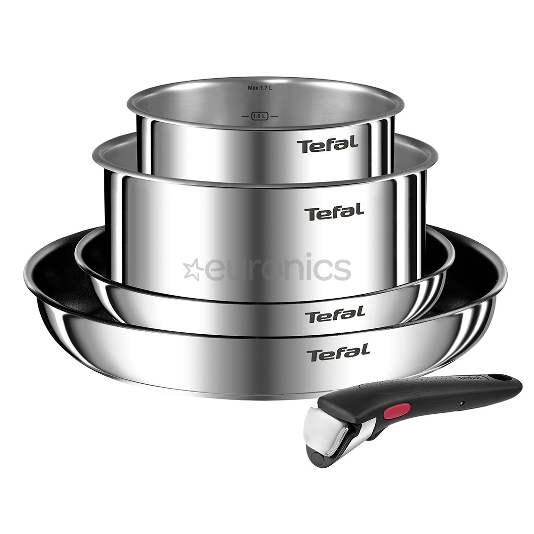 Tefal Ingenio Emotion, нерж. сталь - Комплект кастрюль и сковородок из 5 предметов