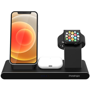 Prestigio ReVolt A7, dark gray - Wireless charger PCS107ABK
