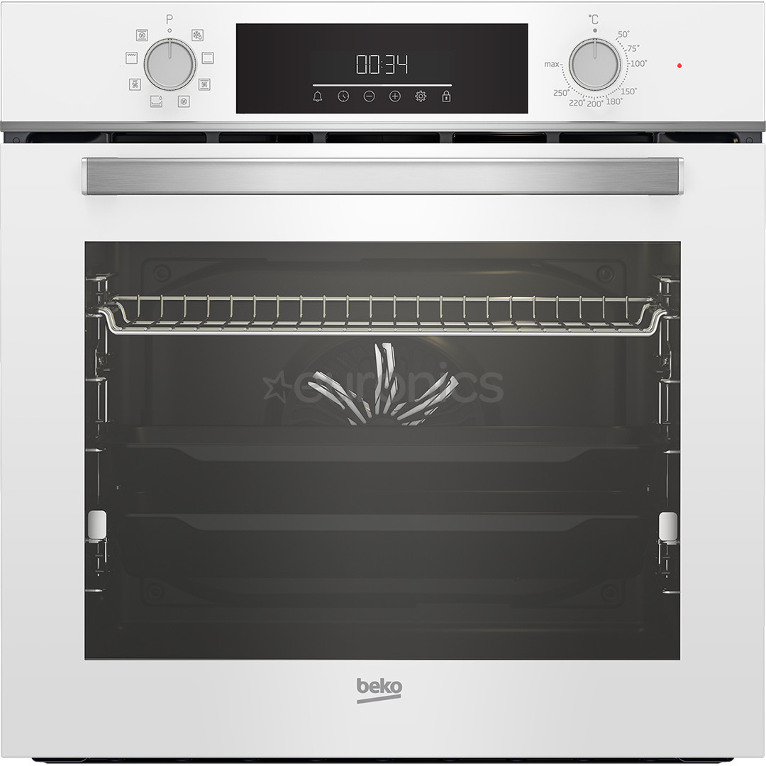 Beko, Beyond, catalytic back wall, 72 L, white - Built-in Oven