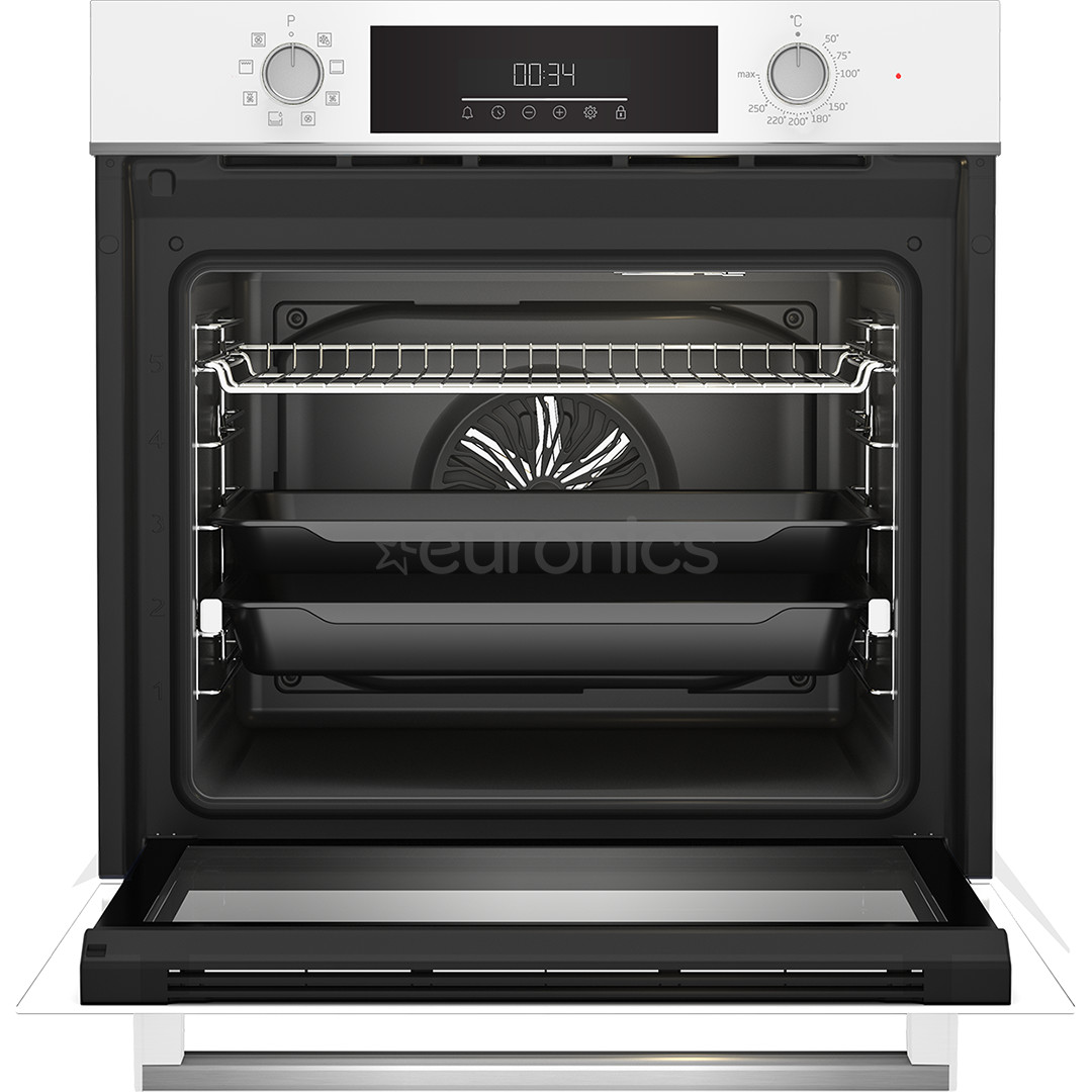 Beko, Beyond, catalytic back wall, 72 L, white - Built-in Oven