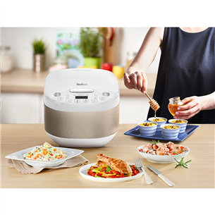 Tefal Simply Cook Plus, серебристый - Мультиварка