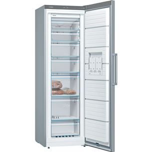 Bosch Series 4, NoFrost, 242 L, 186 cm, inox - Freezer