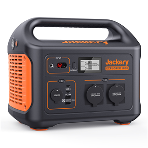 Jackery Explorer 1000 Portable Power Station, 1002 Wh - Akujaam 70-1000-EUO001